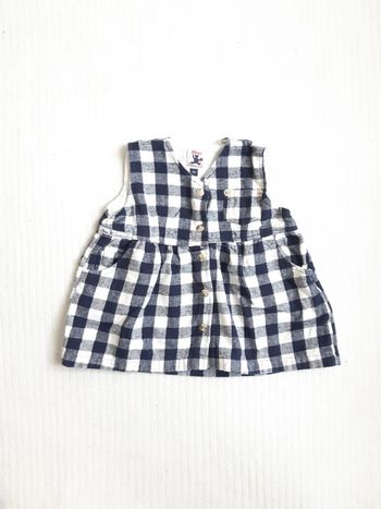 Robe à carreaux 12 mois
