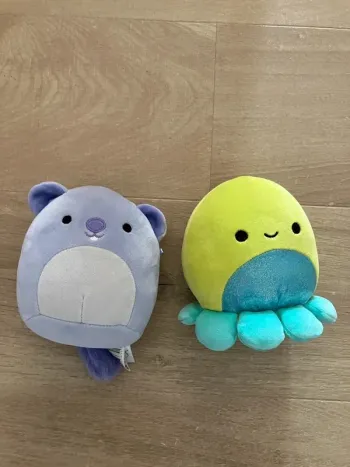 Lot de 2 peluches Squishmallows