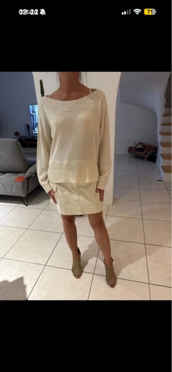 Pull crème stradivarius