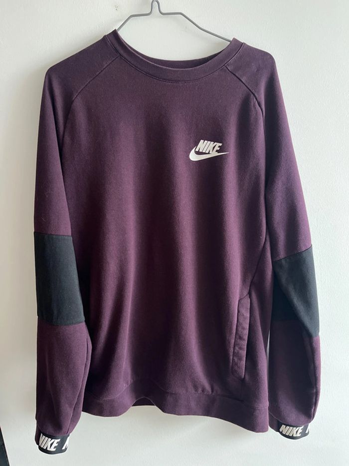 Sweat Nike bordeaux taille S homme