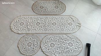 Napperons vintage crochet