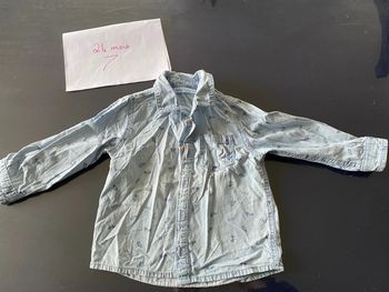 Chemise garçon 24 mois