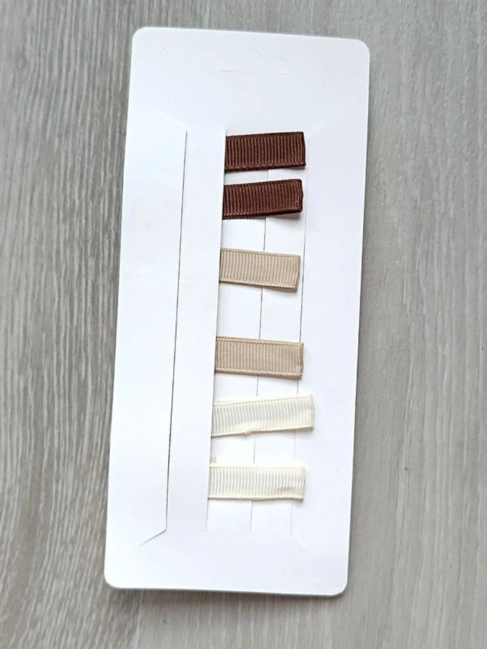 Lot de 6 barrettes à cheveux enfant - photo numéro 5