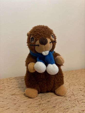 Peluche marmotte