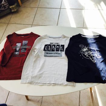 3 sweet Kiabi. Taille  5 ans.