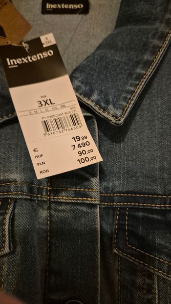 Veste en jeans neuve