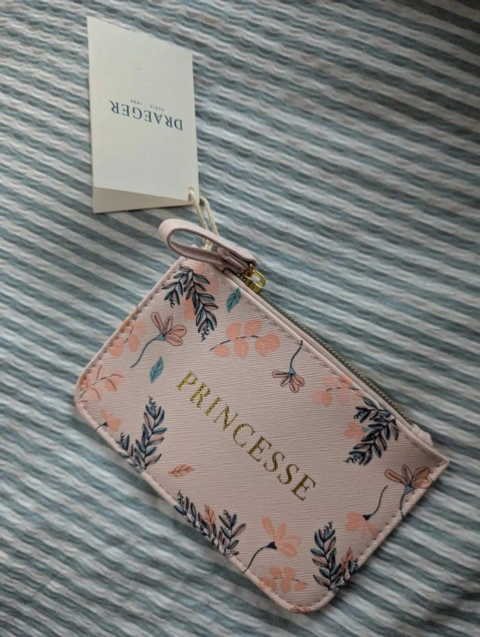 Petite pochette Princesse en simili cuir Draeger neuve