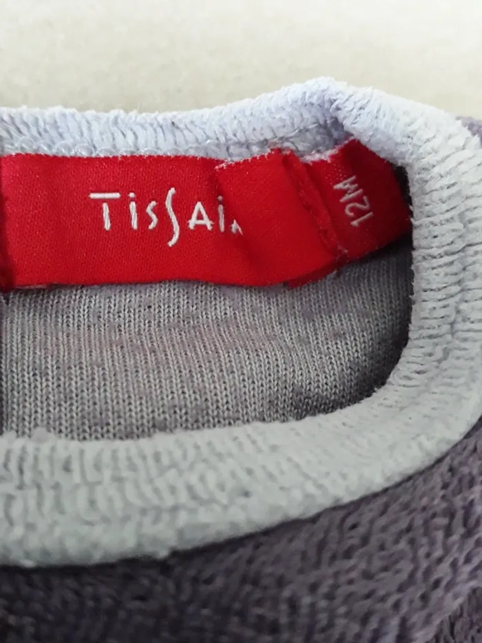 Pyjama / Grenouillère velours 12 Mois - photo numéro 2