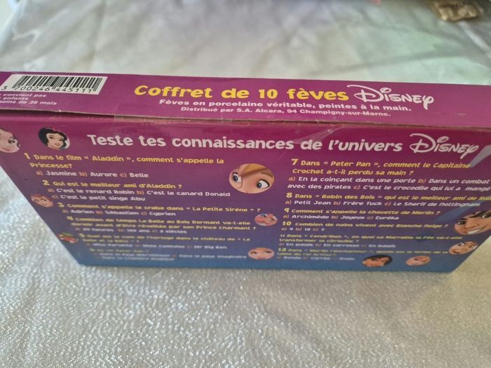Coffret 10 fèves disney - photo numéro 3