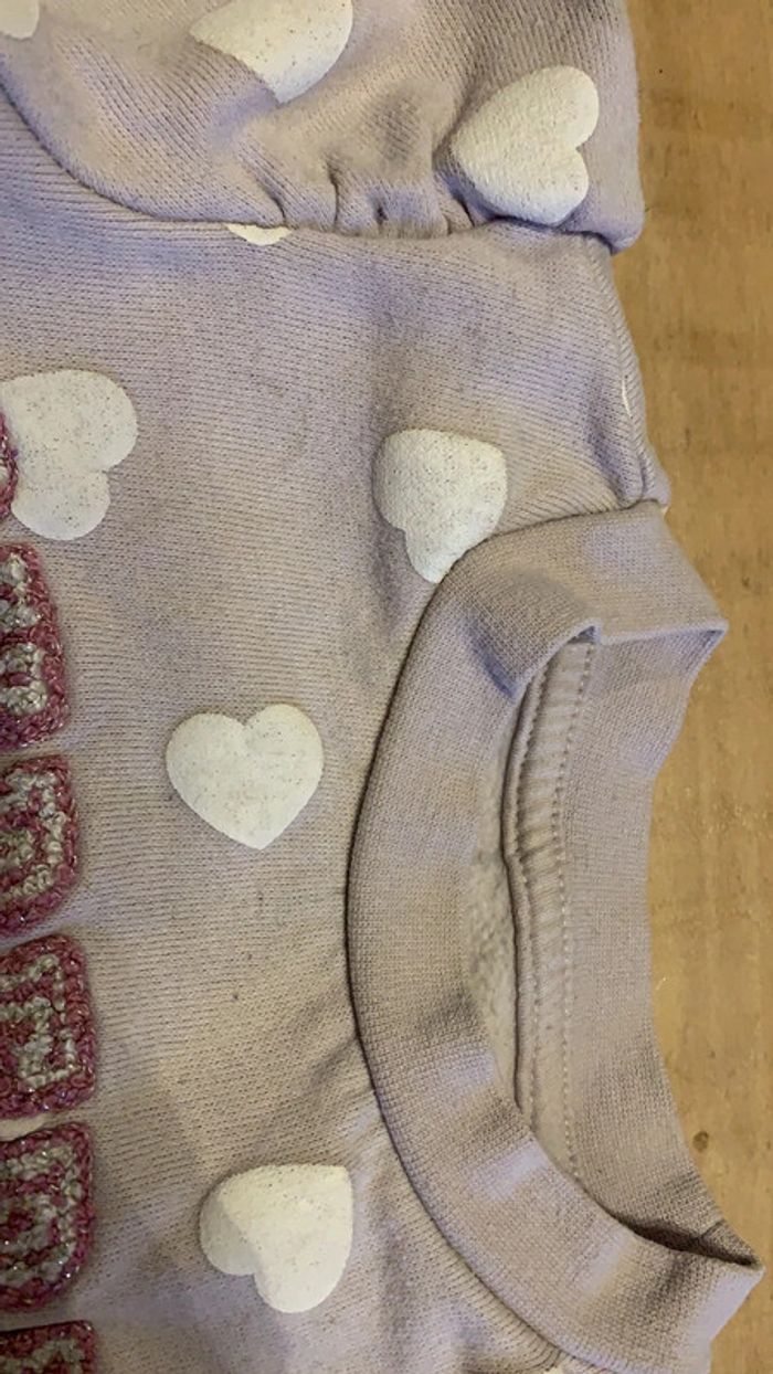 Pull lilas Kiabi 3 ans - photo numéro 3