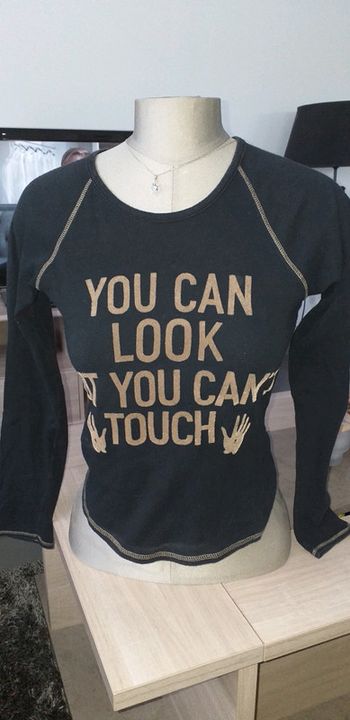 Tee-shirt Manches longues noir