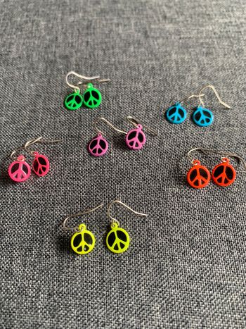 Lot de boucles d’oreilles fantaisies (34)
