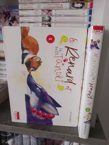 Manga Le renard et le petit tanuki 1 et 2