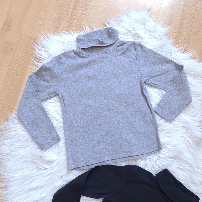Lot de 2 tee-shirt col roulé taille 5 ans - photo numéro 13