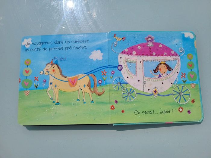 Livre à toucher 👑 Ah si j'étais.. Princesse 👑 - photo numéro 7