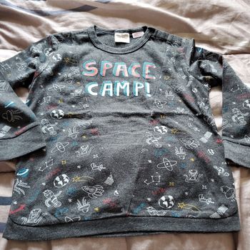 t-shirt Mlongue zara 4ans (4e)