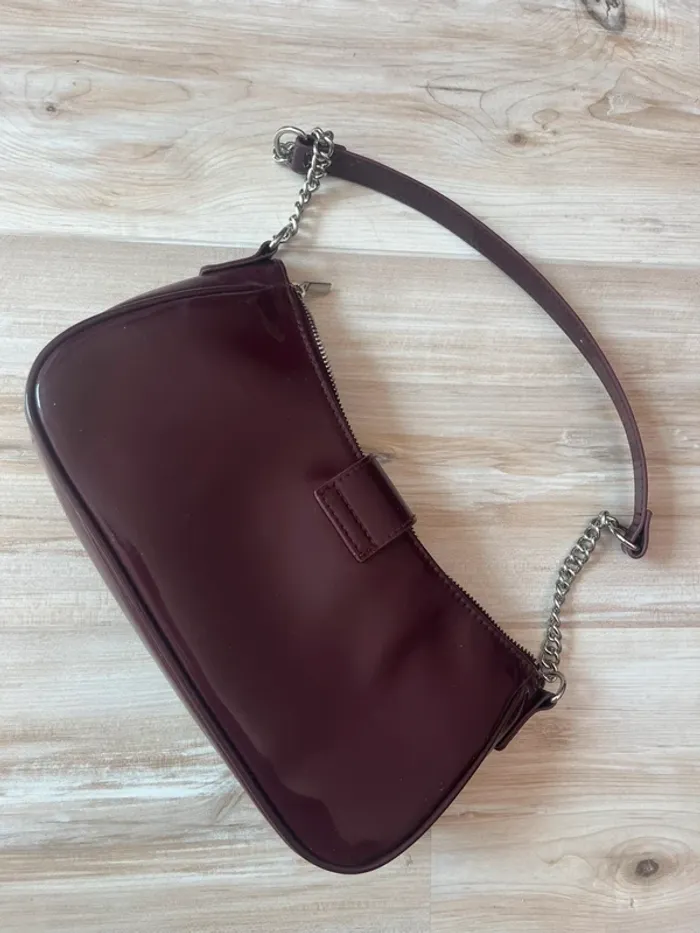 sac bordeaux h&m - photo numéro 4