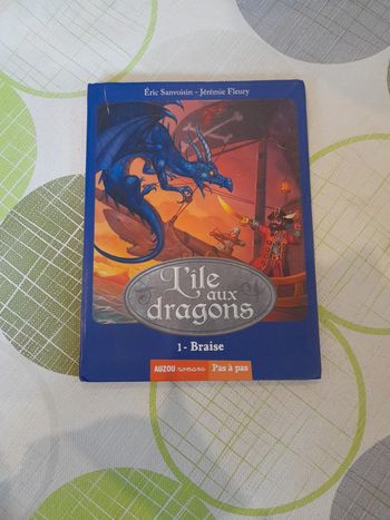 L'île aux dragons - tome 1 : Braise