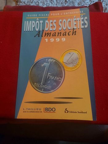 Impot des sociétés. Almanach 1999