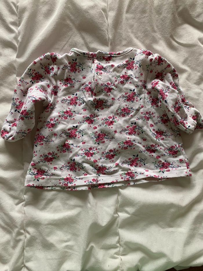 Ensemble Lee Cooper 6 mois tee-shirts manche longue, legging et petite veste - photo numéro 4