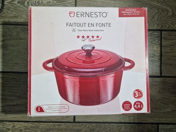Cocotte en fonte 4.4 litres NEUVE
