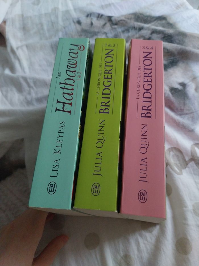 Romans La Chronique des Bridgerton tomes 1-2 3-4 et Les Hathaway 1-2