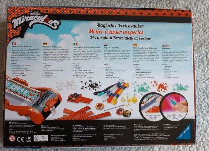 Métier à tisser les perles – Miraculous Ladybug – Ravensburger - photo numéro 4