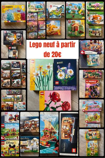 Neuf lego à partir de 20€