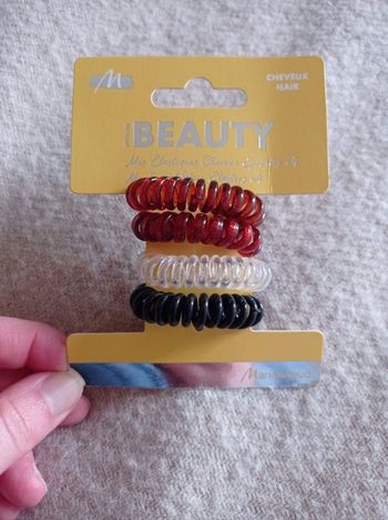 Élastiques spirale pour cheveux