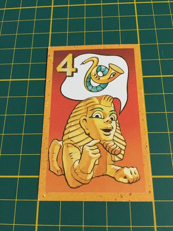 Carte trésor Instrument 4 pièce détachée jeu de société Ramsès II Ravensburger #A65