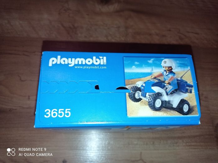Playmobil 3655, Policier avec quad à friction, NEUF - photo numéro 3