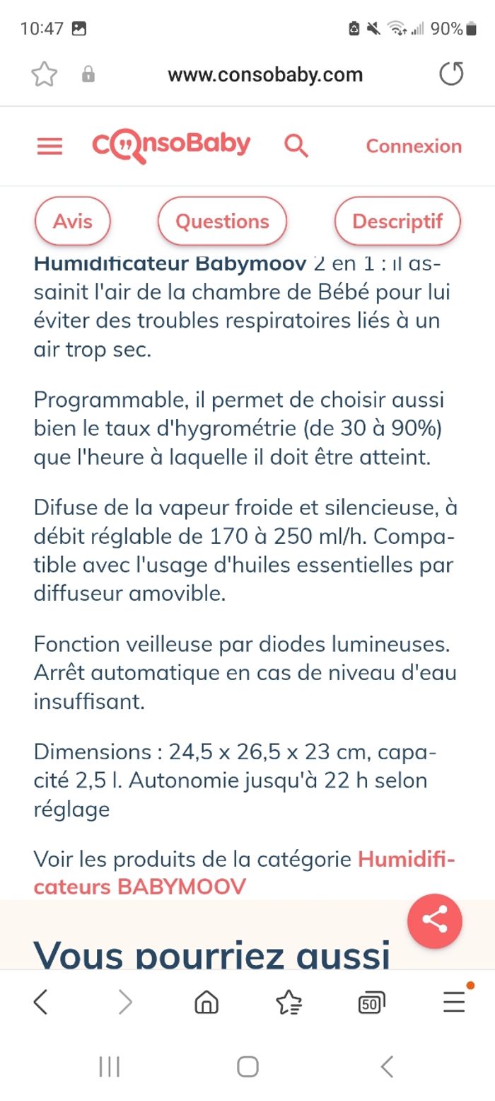 Humidificateur d air - photo numéro 4