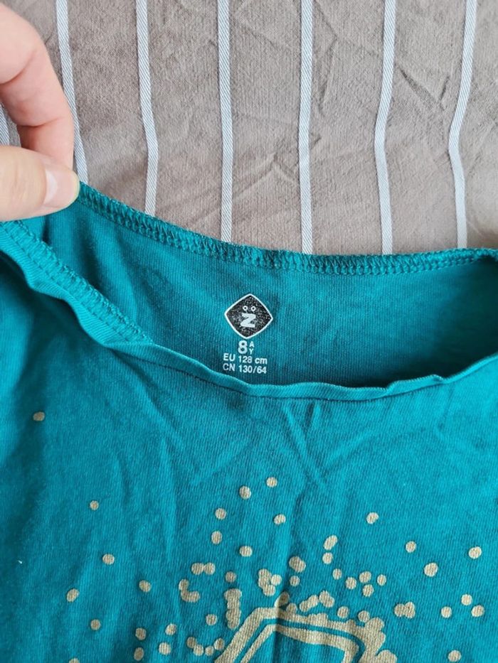 Lot 2 tee shirts manches longues 8 ans - photo numéro 2