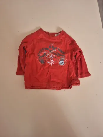 T-shirt à manches longues 6 mois