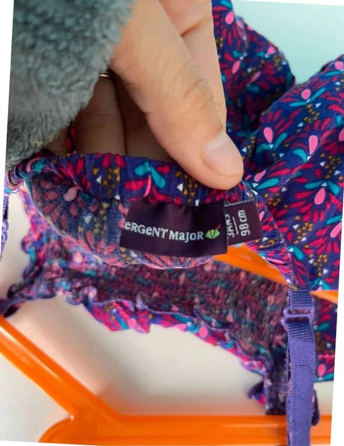 Belle combi short fluide 3 ans sergent major - photo numéro 4