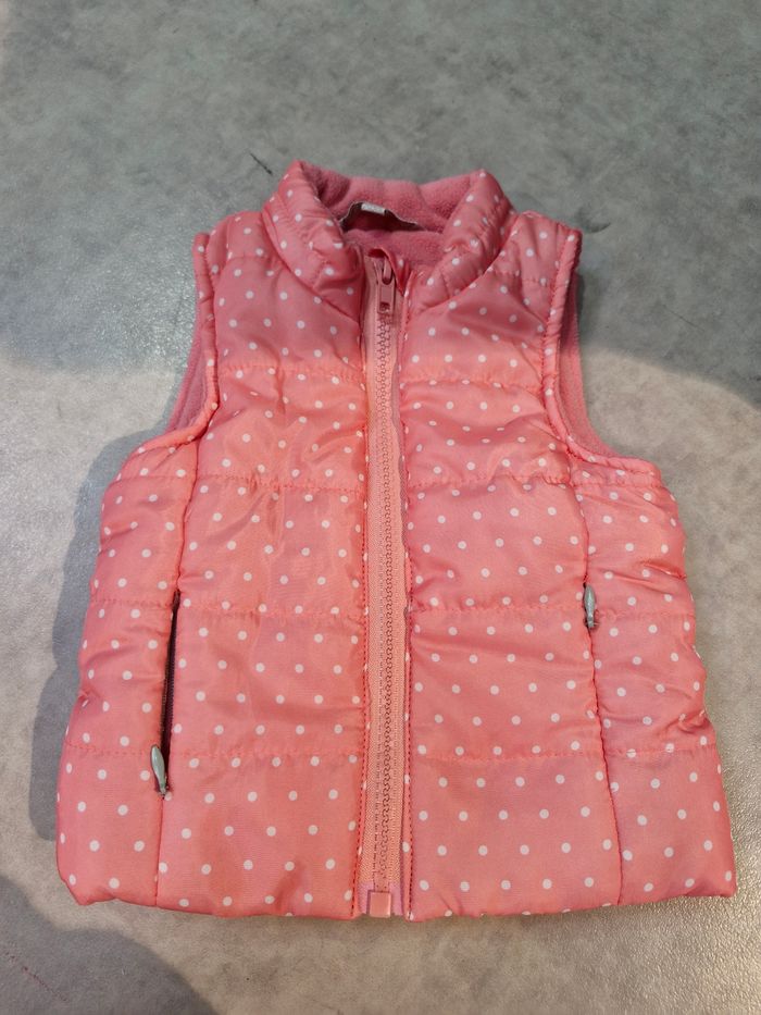 Doudoune sans manches bébé