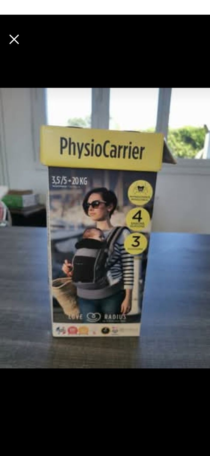 Porte bébé physio carrier - photo numéro 3