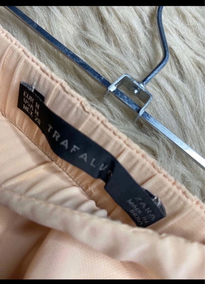 Superbe robe bustier cocktail / soirée rose pale Zara Taille M / 38 - photo numéro 3