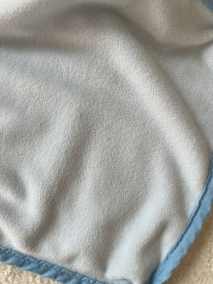 Doudou plat bleu lapin Picot - photo numéro 2