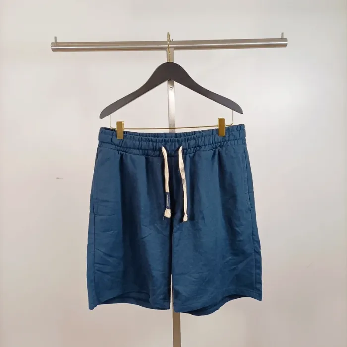 Short bleu regular taille élastique avec cordon Sinsay homme taille XL A877