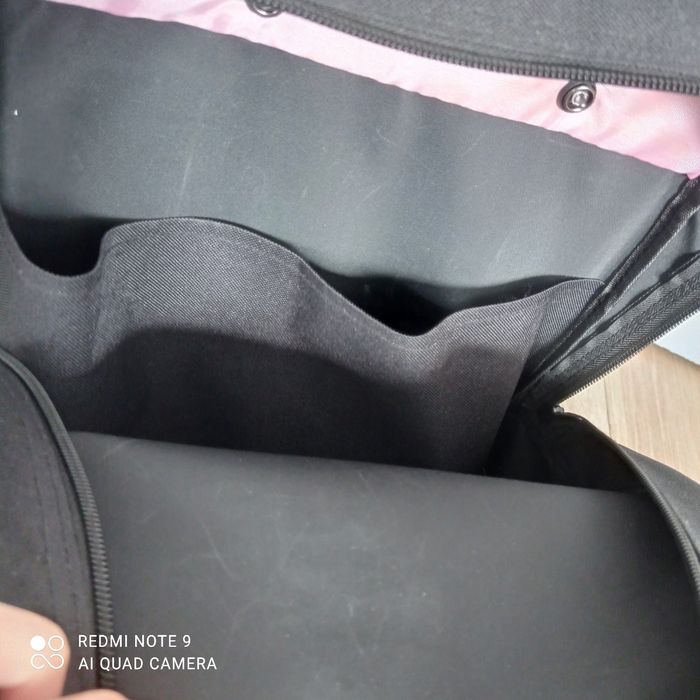 Cartable noir licorne à roulettes - photo numéro 9