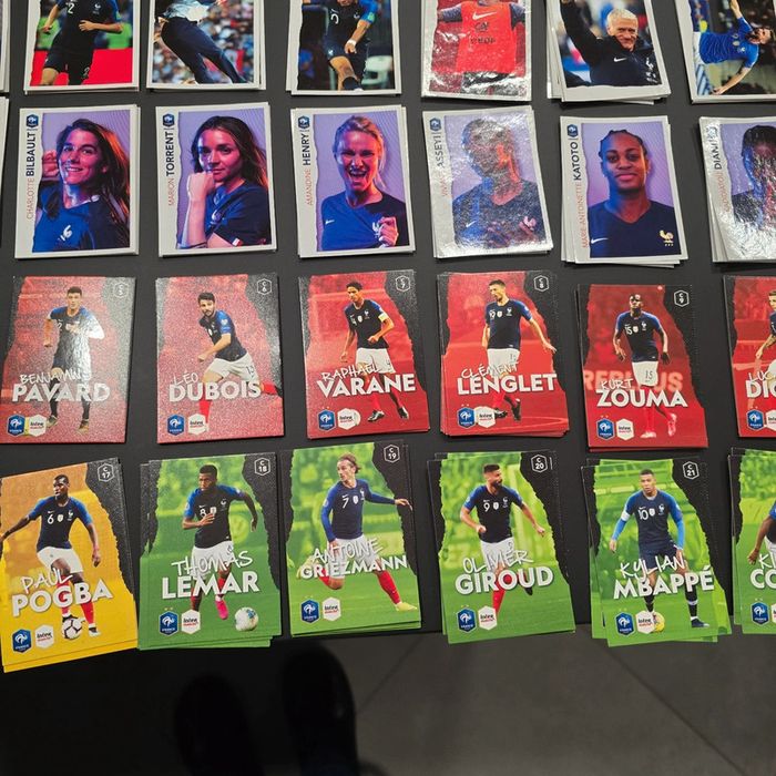 Lot 72 cartes de football Panina et intermarché - photo numéro 7