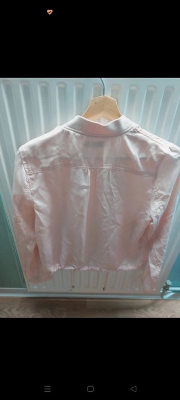 Veste d été rose pâle