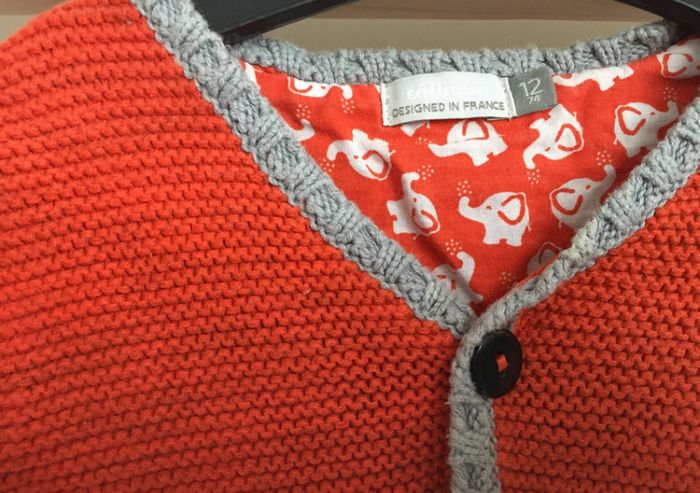 Gilet catimini 12 mois - photo numéro 2