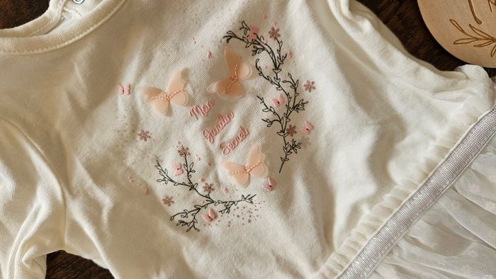 Robe blanche bébé fille - photo numéro 2