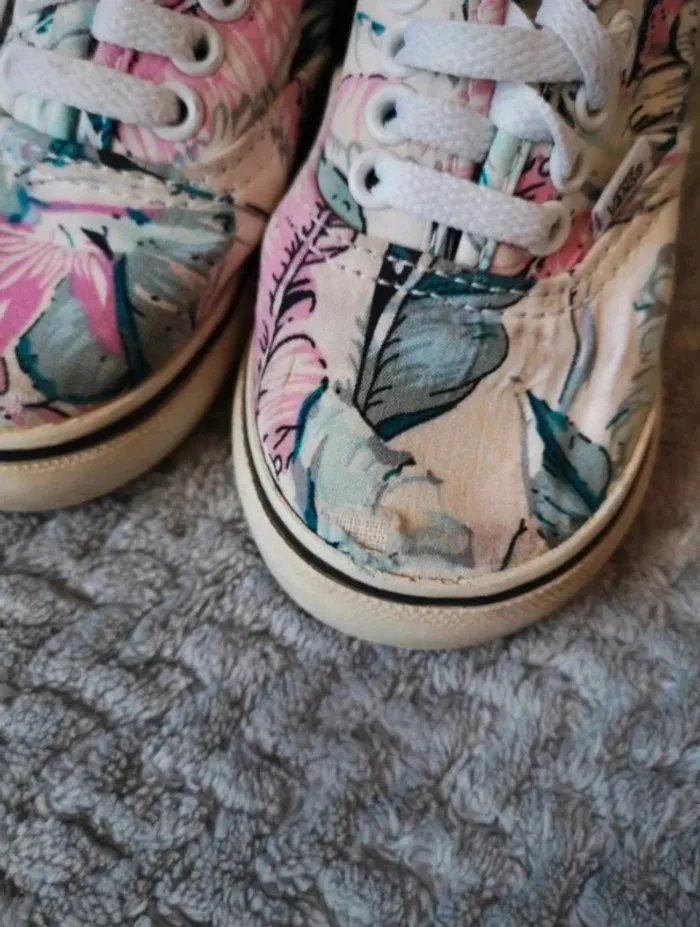Baskets en toile Vans - Taille 22 fille - photo numéro 6