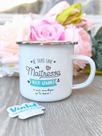 Tasse Mug Je suis une maîtresse trop géniale