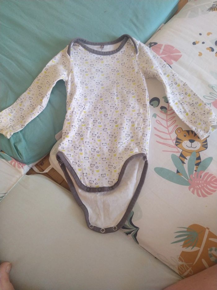 Lot 3 bodies ML 9mois - photo numéro 2