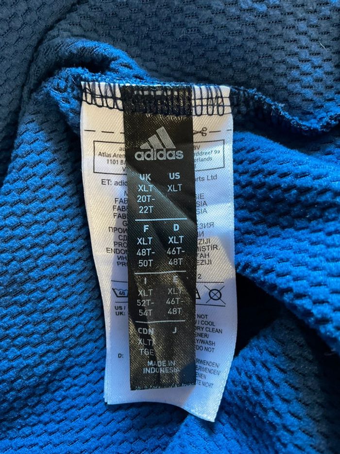 Sweat à capuche pour femme Adidas Club Cruz Volleyball bleu marine taille XLT 48T 50T 216 - photo numéro 14