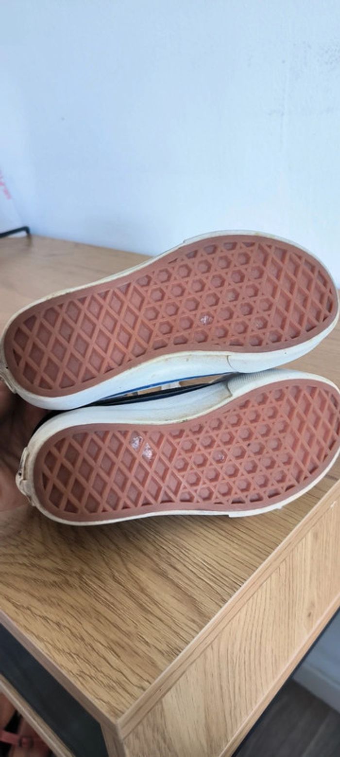 Baskets vans à lacets bleu pailletée 27 - photo numéro 6